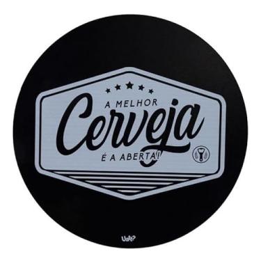 Imagem de PLACA DE PAREDE REDONDA - URBANO CERVEJA