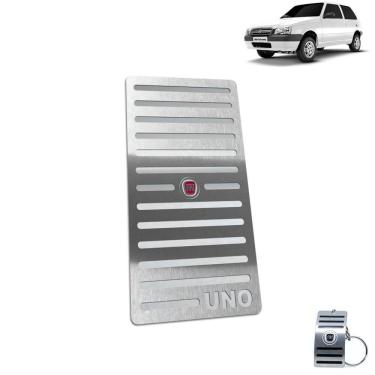 Imagem de Descanso De Pé Fiat Uno 2004 Até 2011 Aço Inox