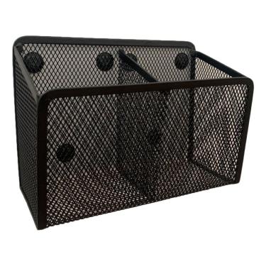 Imagem de Porta Marcador Preto Quadro Branco Imantado Duplo Brw Or5181