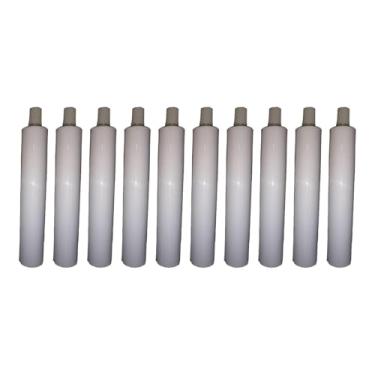 Imagem de Fancyes Tubos de tinta de alumínio vazios, frascos de embalagem de amostra, potes, armazenamento conveniente de pasta de dente para óleo acrílico, aquarelas, 10 Unidades de 100ml