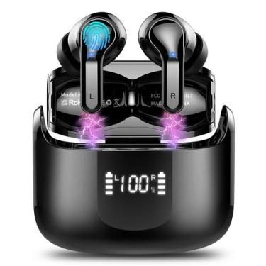 Imagem de Fone de Ouvido Sem Fio Ordtop i13 2024 - Bluetooth 5.3, 40H de Bateria