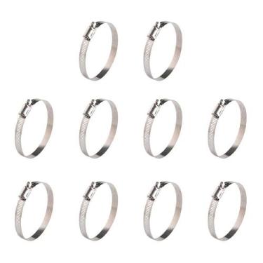 Imagem de Braçadeiras de mangueira WINL em aço inoxidável SAE 48 64mm-89mm, paco