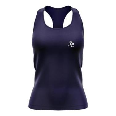 Imagem de Regata Nadador Feminina Dry Proteção Solar Estampada Mulher Taça-Feminino