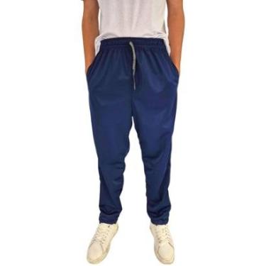 Imagem de Calça Chimpa Masculina Com Bolsos e Elástico Na Cintura Cor:;Tamanho:GG-Masculino