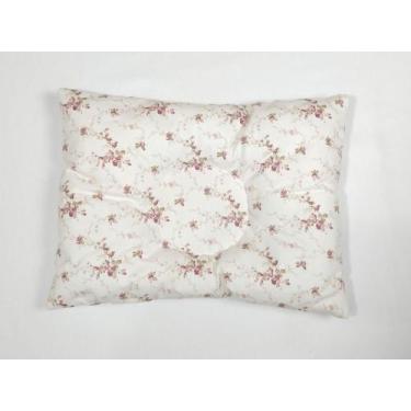 Imagem de Travesseiro de Bebê Estampado Floral Rose Rosa Antigo antialergico 100