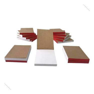 Imagem de Kit 25 Bloco Anotacoes Rascunho Comanda 10X7Cm 50 F Branco