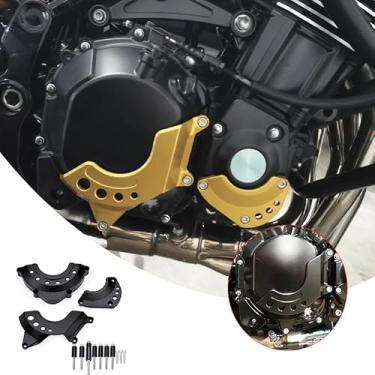 Imagem de Sliders de quadro de proteção de motor de motocicleta compatíveis com Kawasaki Z900RS (2018-2023) Z900RS CAFE (2018-2023) (banhado a prata) (preto, Z900RS/CAFE)