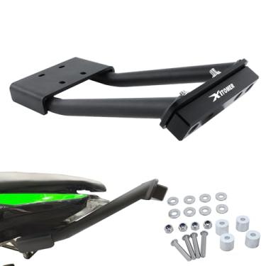 Imagem de Xitomer Barras de raspar de aço compatíveis com Ninja 650 Z650 2017-2025 peças de acrobacias traseiras 12 bar 12 horas proteção contra acrobacias