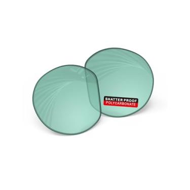 Imagem de iLikeo Lentes de reposição de policarbonato PRO+ para óculos de sol Oakley Meta HSTN OW8002 51 mm, Pro+ verde menta, For Meta HSTN OW8002 51mm Frame