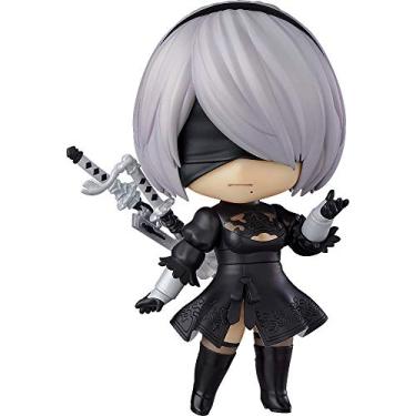 Imagem de Square Enix Nendoroid NieR Automata 2B [Yoruha No. 2 Tipo B] Boneco de ação sem escala, plástico, pré-pintado, revenda secundária