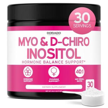 Imagem de Myo & D-Chiro Inositol em pó Dorado Nutrition 30 porções