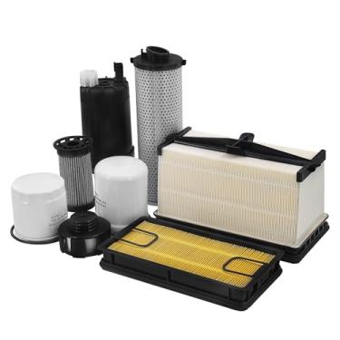 Imagem de 7295515 Kit de filtro de manutenção de 1000/3000 horas, 8 peças para Bobcat T740 T750 T770 T870 S740 S750 S770 S850 A770; 7023589 6727475 7343100 2 728 6652 7010031 6692337 7319444 7414582 com 2