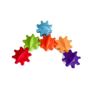 Imagem de Yunhgft Jogo Sensorial Colorido E para Crianças Pequenas, Acessório Infantil, Tabuleiro de Atividades Faça Você Mesmo com 6 Peças.