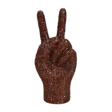 Imagem de DKQXEIM Bolsa feminina com strass e mão vitoriana brilhante para festa de diamante completo bolsa de mão de cristal para encontros de formatura, Borgonha, 9.0 * 3.4 * 2.8 inches