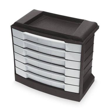 Imagem de Organizador Tipo Gaveteiro Com 6 Gavetas 7010