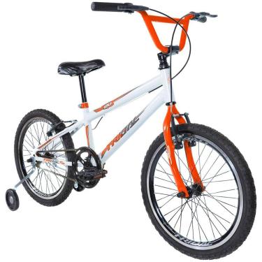 Imagem de Bicicleta Infantil Aro 20 BMX com Roda Lateral Tridal Bike Quadro Aço Carbono e Freio V-Brake