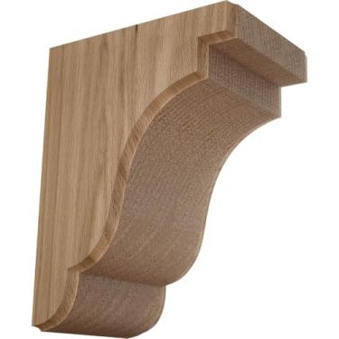 Imagem de Ekena Millwork BKTW05X07X10BERO 13,5 cm L por 19,5 cm D por 21,4 cm H Suporte Bedford, carvalho vermelho