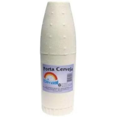 Imagem de Porta Litrão Garrafa Camisinha Isopor Bebida De 1L -Kit 10Un - Lynx