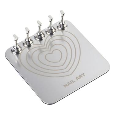 Imagem de Suporte Para Unhas Postiças | Base Magnética Reutilizável para Manicura Estável | DIY Suporte Para Unhas Suprimentos Para Salão | Para Mulheres Mãe Esposa Namorada Profissionais