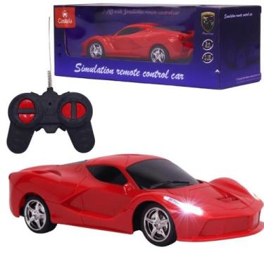 Imagem de Carrinho De Controle Remoto Com 4 Funções Vermelho - Castela - Castela