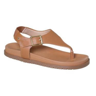 Imagem de Sandália Feminina Flatform Conforto Floater lux (NUDE, BR, Adulto, Numérico, 39)
