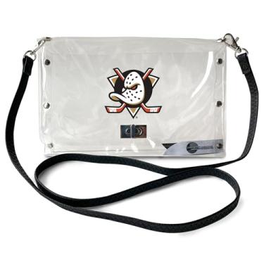Imagem de Littlearth Bolsa esportiva com envelope transparente NHL Anaheim Ducks com alça