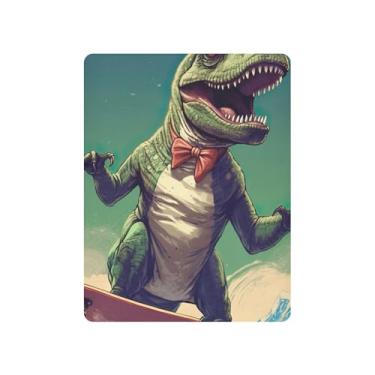 Imagem de xigua Lençol de berço de dinossauro para meninas e meninos, macio e respirável, adequado para berço padrão e cama infantil 68,5 x 99 cm