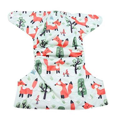 Imagem de Generic Fralda de Natação Infantil Reutilizável, Fralda de bebê Ajustável Com Gancho para Piscina, Camada Interna de Pano Macio e Inserção de Microfibra Super Absorvente (BL002)