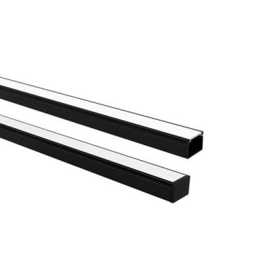 Imagem de Perfil Taschibra Vertex 1.4x2x300cm Sob Preto Fc Der/18