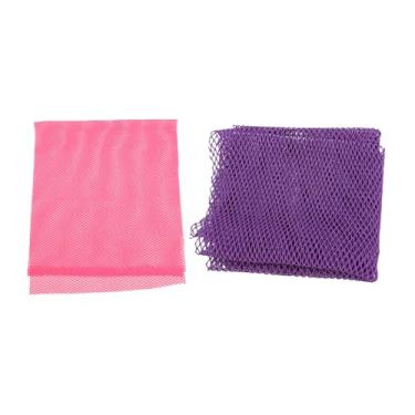 Imagem de TARSHYRY Esponja de Banho de Rede Africana de 2 Pacotes, Purificador Corporal Esfoliante Longo para Limpeza Profunda, Malha Purificadora de Costas para Pele Lisa, Esfoliante Corporal de