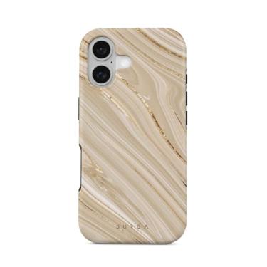 Imagem de BURGA Capa de telefone para iPhone 17 - capa de telefone bonita, moderna, estética, padrão de proteção rígida - serve para Apple iPhone 17 capa para mulheres e homens