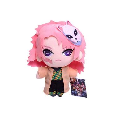 Imagem de Boneca de brinquedo de pelúcia Kanroji Mitsuri Demons Slayers 20cm