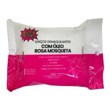 Imagem de Lenço Umedecido Demaquilante Limpeza Facial Maquiagem Skincare Super P