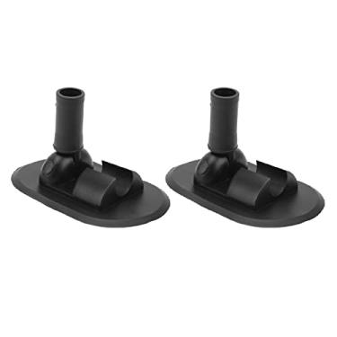 Imagem de KIMISS Base Inflável da Barraca do Barco de 2 Pces, Base de Montagem do Dossel Caiaque da Rotação de 180 Graus Pvc para Barcos a Remo & Lanchas, Montagem Ajustável Plataforma Máscara Solar