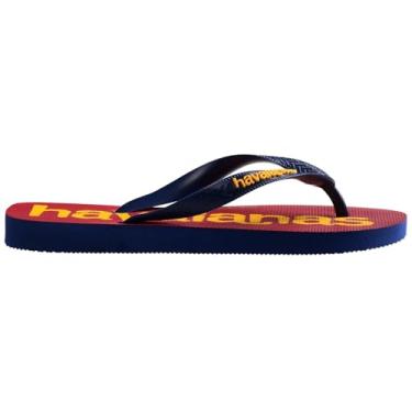 Imagem de Chinelo Marinho Top Logomania 2 Havaianas Unisex n° 35/36