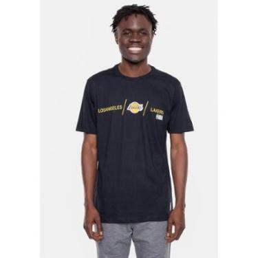 Imagem de Camiseta NBA Basic Logo Los Angeles Lakers Masculino-Masculino