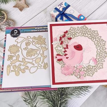 Imagem de Alinacutle 1 peça de molde de corte de metal para fazer cartões feitos à mão, álbum de recortes, presente de papel, decoração de férias, modelo feito à mão - alinacutle (corte de matriz de amor de