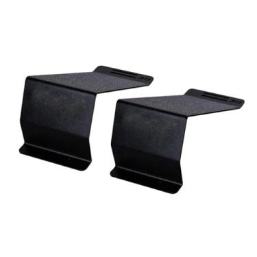 Imagem de simhoa Conjunto de 2 cunhas de aço para agachamento, aparelho para elevação de panturrilha, fortalecimento muscular, alongamento da panturrilha, agachamento, 30 Graus