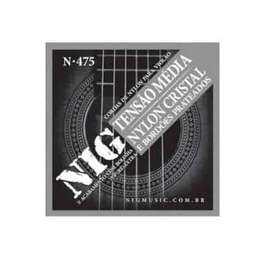 Imagem de Cordas Para Violão, Rouxinol, Nylon Cristal, Média Tensão