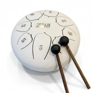 Imagem de axGear Tambor de língua de aço Rain Drum 15 cm 8 notas instrumento