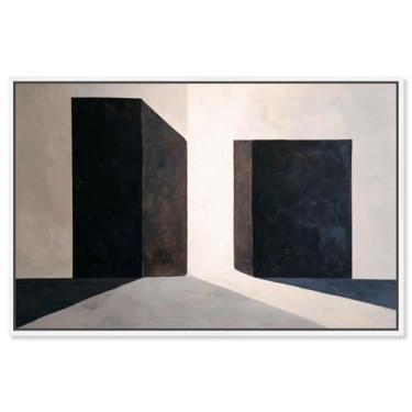 Imagem de Impressão em tela Bold Assertion II Boho Wall Decor por Art Remedy, moldura branca, 61 x 40 cm