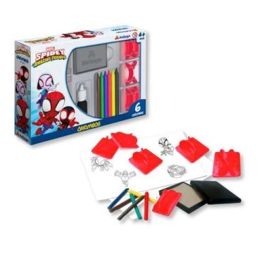 Imagem de Carimbos spidey amazing friends - xalingo