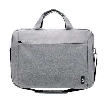 Imagem de Bolsa Pasta Protetora Notebook Maleta Executiva Universal (Cinza)