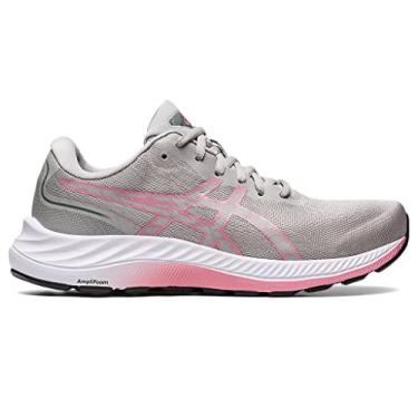 Imagem de ASICS Tênis de corrida feminino Gel-Excite 9, Ostra cinza/ponche de frutas, 11.5