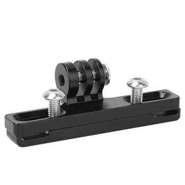Imagem de Generic Base de Bicicleta Resistente, Base de Suporte de Liga de Alumínio, Clipe para Hero6/5/4/3, Câmera para Aventureiros Ao Ar Livre, Preto, 1 Peça