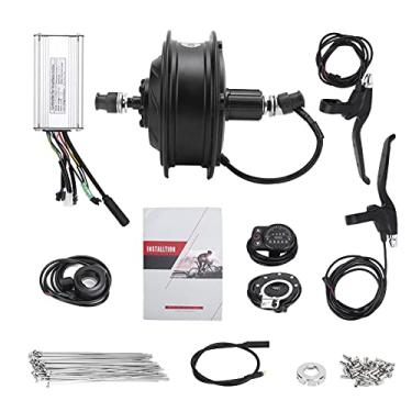 Imagem de KIMISS Kit de Conversão de Bicicleta Elétrica Com Motor de Cubo de Roda Traseira 36V 500W Com Medidor de Exibição KT-900S para Roda 12G - Transforme Sua Bicicleta Em um Passeio Elétrico (Raios 12G