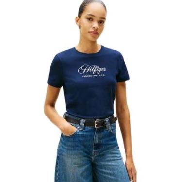 Imagem de Blusa Tommy Hilfiger Logo Embroidery Crew Neck-Feminino