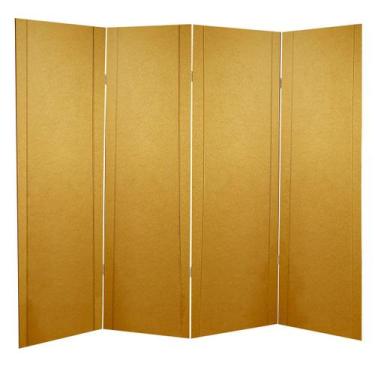 Imagem de Biombo Liso Reto 4 Folhas sem Pezinhos - ComercialMasul