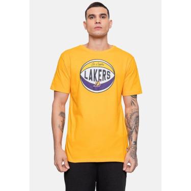 Imagem de Camiseta NBA Masculina Basket Los Angeles Lakers Masculino-Masculino