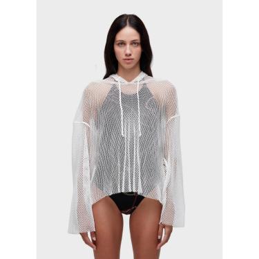 Imagem de Camisa capuz layers tela OSKLEN-Feminino